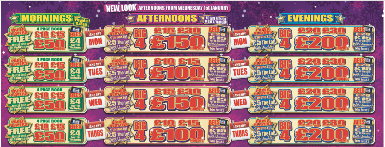 Bonkers Bingo Deals! - M Cwmbran